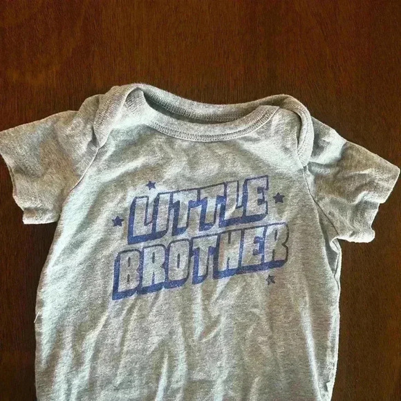 Lot of 2. Bodysuits for Boys. Garanimals and Baby GAP Grey and Blue 0-3 Months - Picture 9 of 14